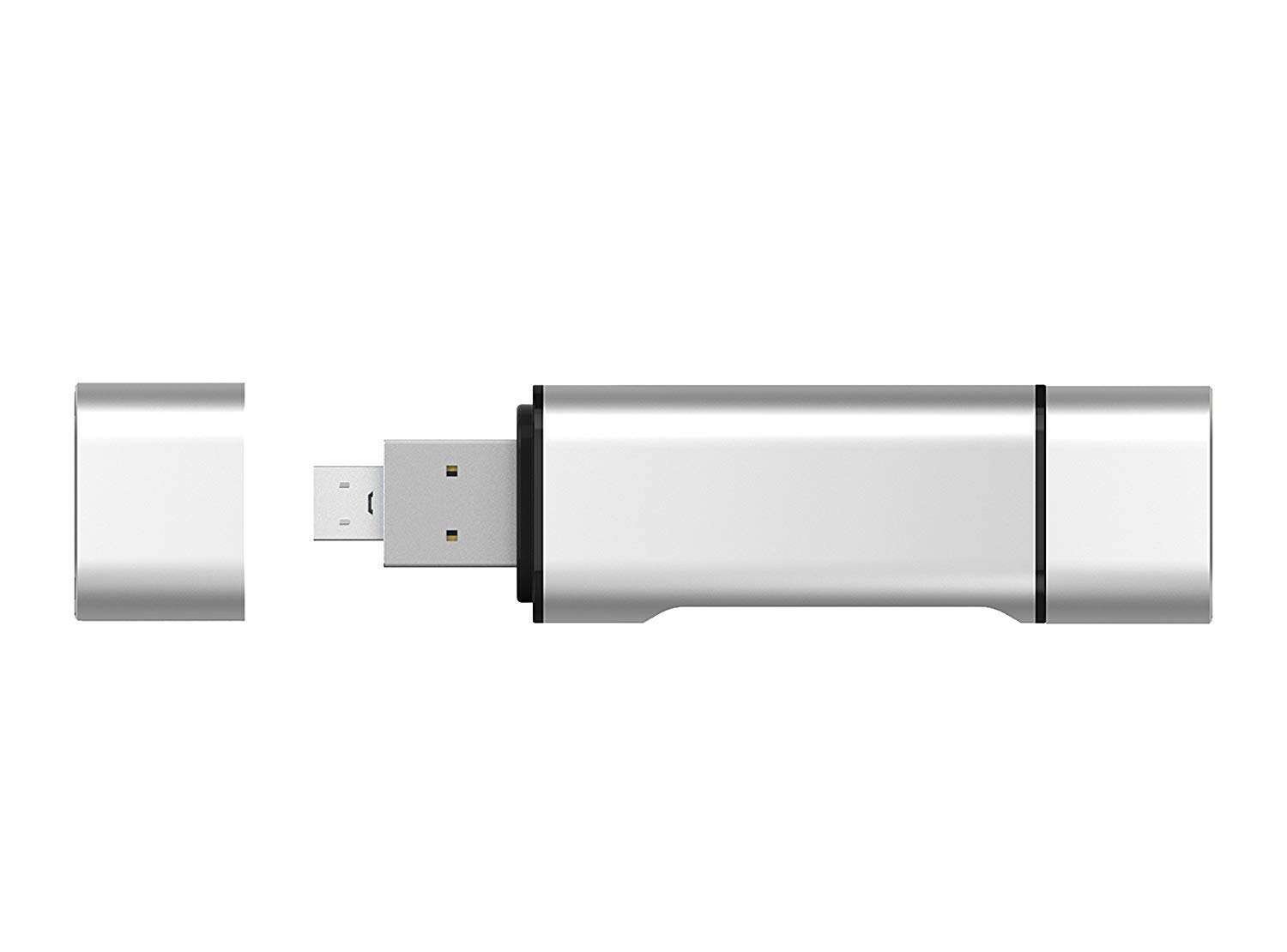 Tynub™ SD Card Reader, 3-in-1 USB 3.0/USB C/Micro USB Card Reader - SD, Micro SD, SDXC, SDHC, Micro SDHC, Micro SDXC Memory Card Reader for MacBook PC Tablets Smartphones with OTG Function 4