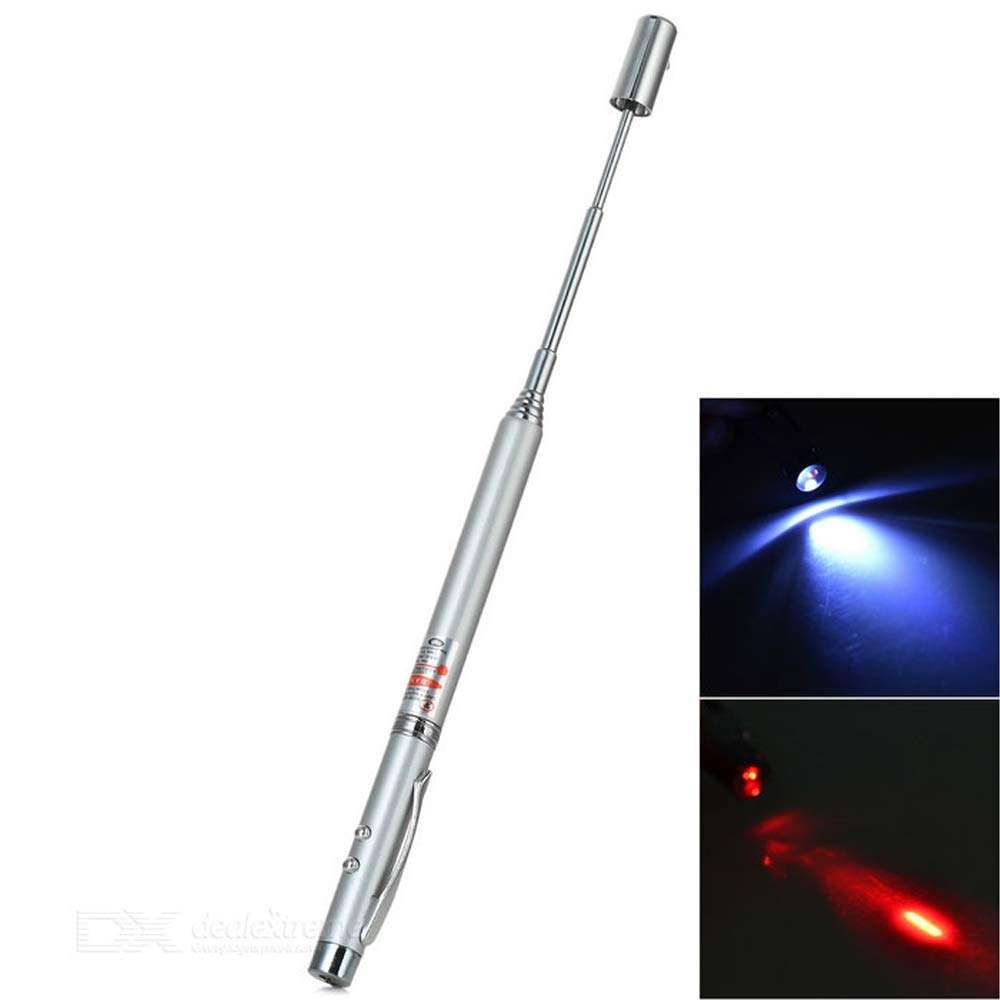 HCSLite 5 in 1 Multipurpose Antenna Pen with Torch, Laser, Pointer, Magnet, and Pen - A Perfect Corporate Gift (Gift Box) (Cells Included) 4