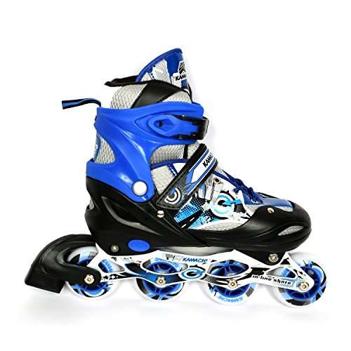 kamachi Inline Skates Medium Size (Color: Blue) 2