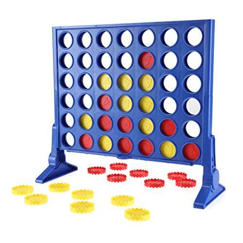 Hasbro Gaming Connect 4 Classic Grid,4 in a Row Game,Strategy Board Games for Kids,2 Player .for Family and Kids,Ages 6 and Up 2