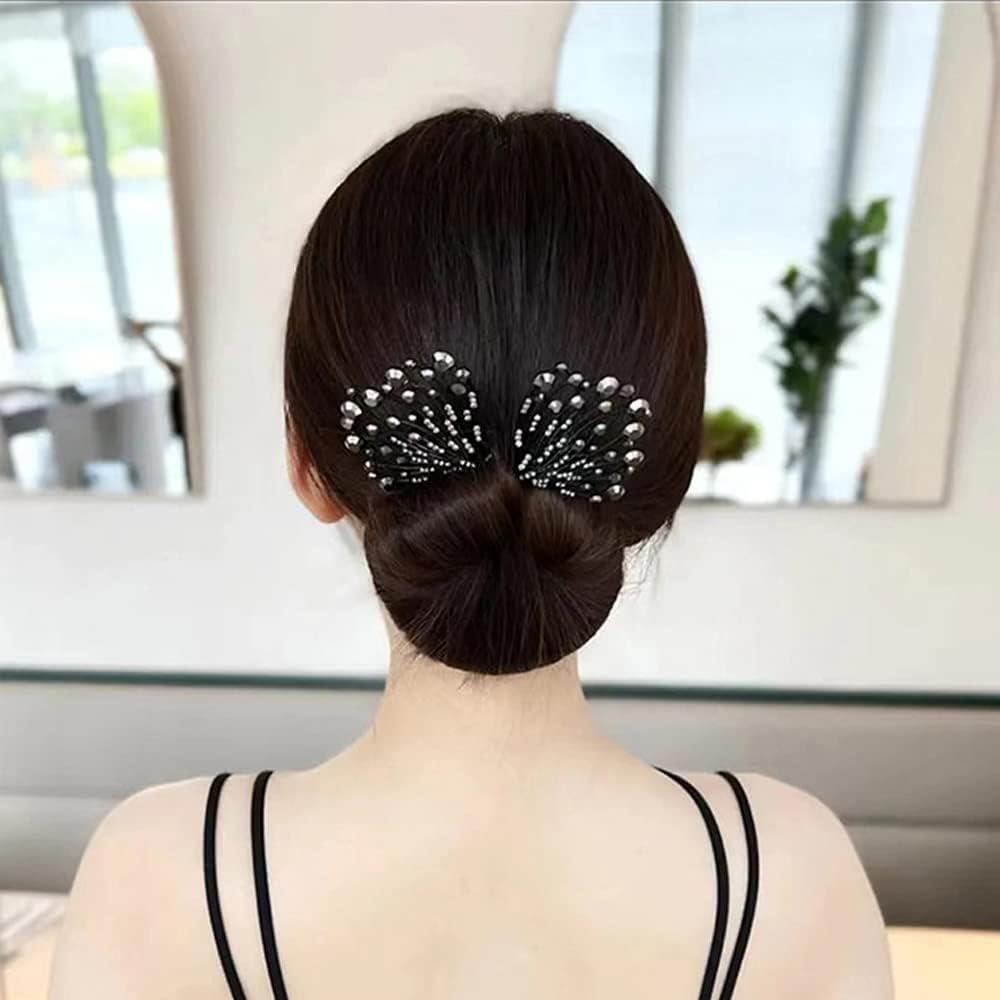 1PCS Lazy Hair Curler,Ins Style Elegant Lazy Hair Curler,Women Lazy Hair Curler Twisting Hair Clip Bun Maker Hair Accessories,Hair Styling Accessories for Women Girls 5