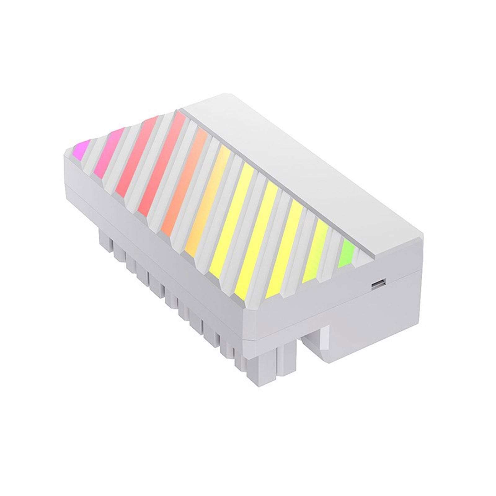 jiingekk PC Mainboard Power Adapter 24Pin Female To Male 90Degree Connectors For Desktops Vertical To Horizontal Adapter 4