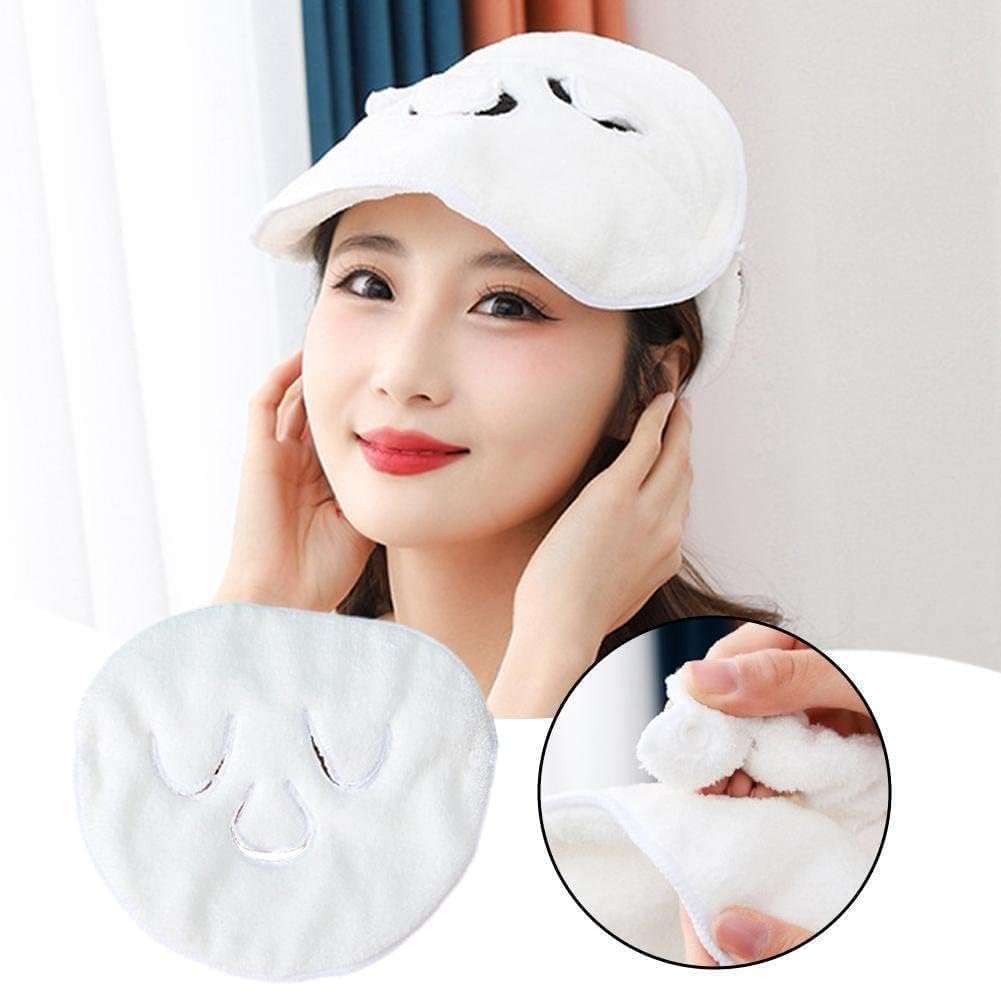 JUDEE Reusable Spa Face Towels Cold-Hot Compress Facial Steamer Towel for Anti Aging Moisturizing Facial Beauty Face Towel 5