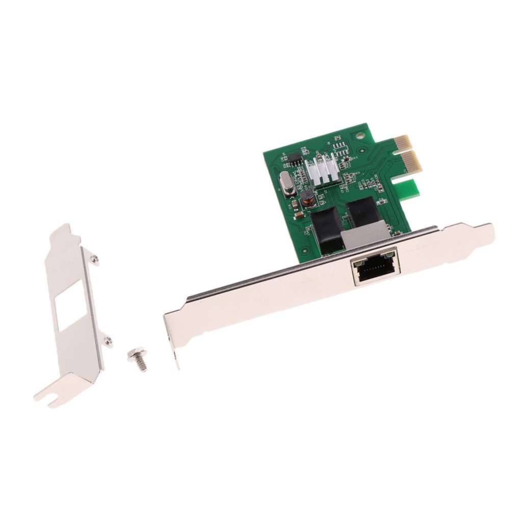 Network Card PCI-E Ethernet 10/100/1000Mbps RJ45 LAN Adapter for Desktop PC 1