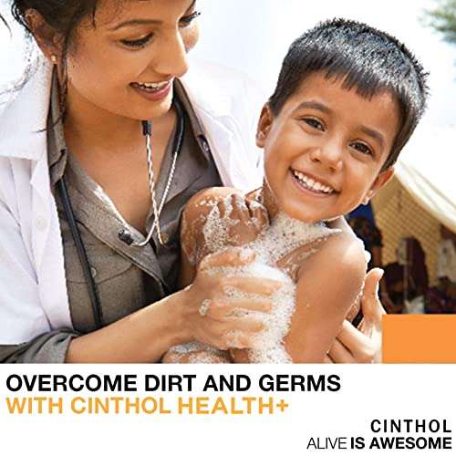 Cinthol Health+ Bath Soap, 100g (Pack of 3) - 99.9% Germ Protection & Insta Deo Fragrance 5