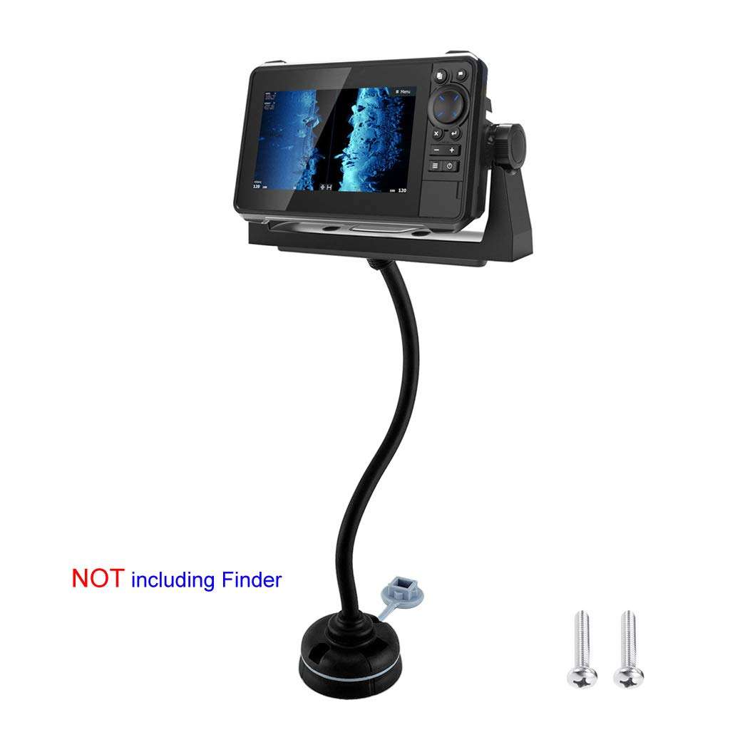 XAGMODSHN 360 Degree Marine Kayak Electronic Fish Finder Mount Base Fishfinder Plate Rotating Boat 3