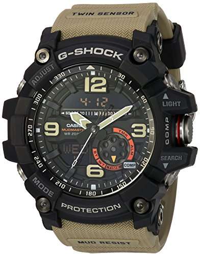 Casio Men's GG-1000-1A5CR G Shock Analog-Digital Display Quartz Beige Watch 1
