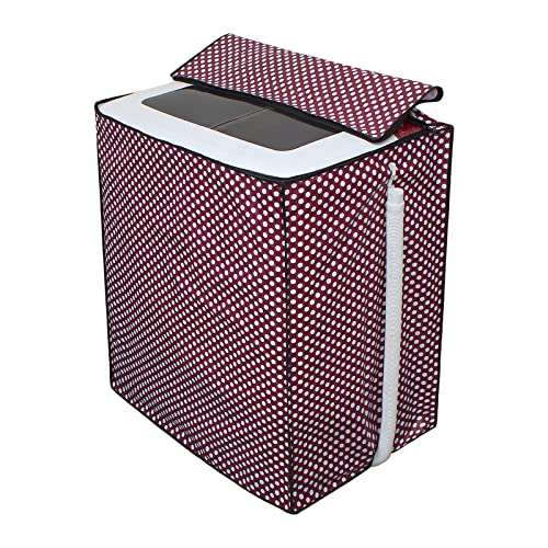 Glassiano Washing Machine Cover for Whirlpool Superb Atom 60I 6 kg Semi Automatic Top Loading Washing Machine S 46 3