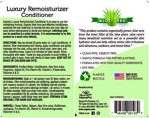 Espree Animal Products Luxury Remoisturizer, 20 oz (591 ml) 2