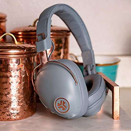 JLab Studio Pro Bluetooth Wireless Over-Ear Headphones | 50+ Hour Bluetooth 5 Playtime | EQ3 Sound | Ultra-Plush Faux Leather & Cloud Foam Cushions | Track and Volume Controls (Slate) 6