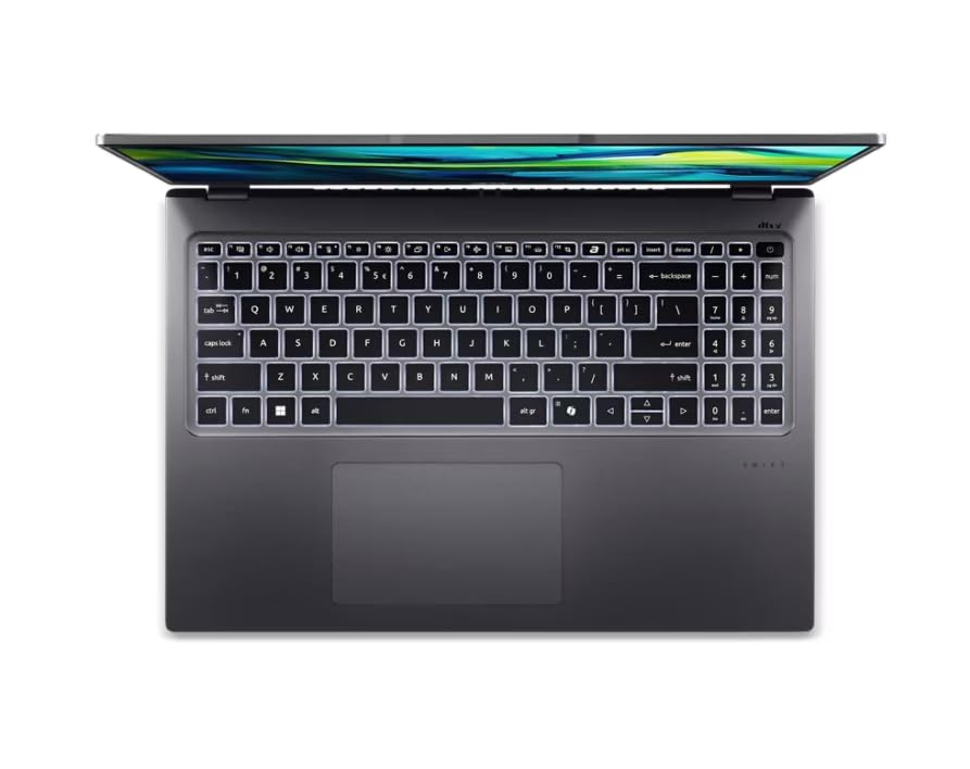 acer Swift Go Laptop, 2024, 16" 1920 x 1200 Touch, Intel-16 Core Ultra 9 185H, 32GB LPDDR5, 1TB SSD, Windows 10 Pro, Backlit KB, Wi-Fi 6E, Bluetooth 5.1, Thunderbolt 4, 1440P Camera, Steel Gray 4