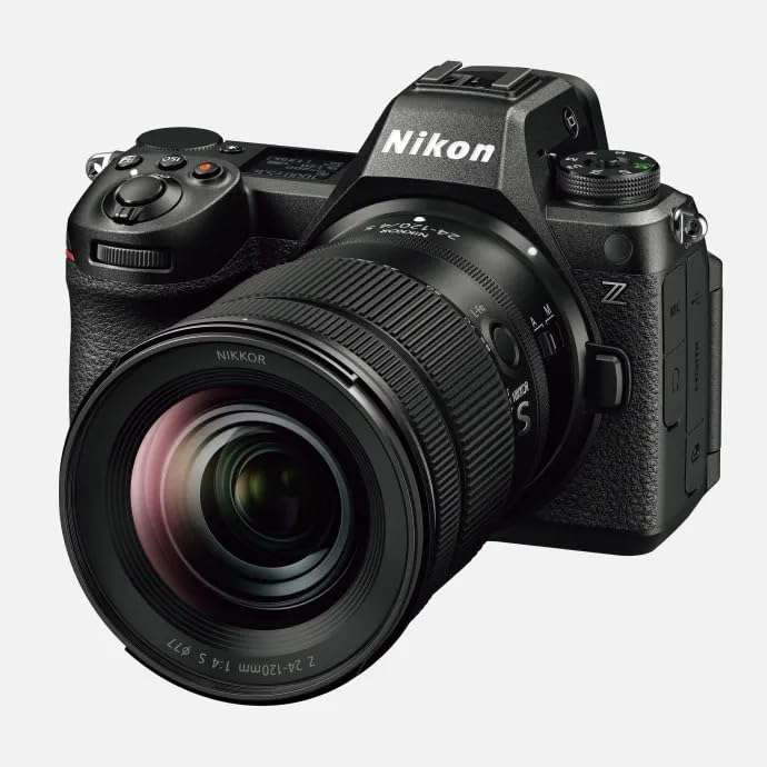 Nikon Digital Camera Z 6III Body with NIKKOR Z 24-120mm f/4 S Lens - Full-Frame Mirrorless, 24.5MP, 4K UHD Video, Fast Autofocus, in-Body Stabilization 2