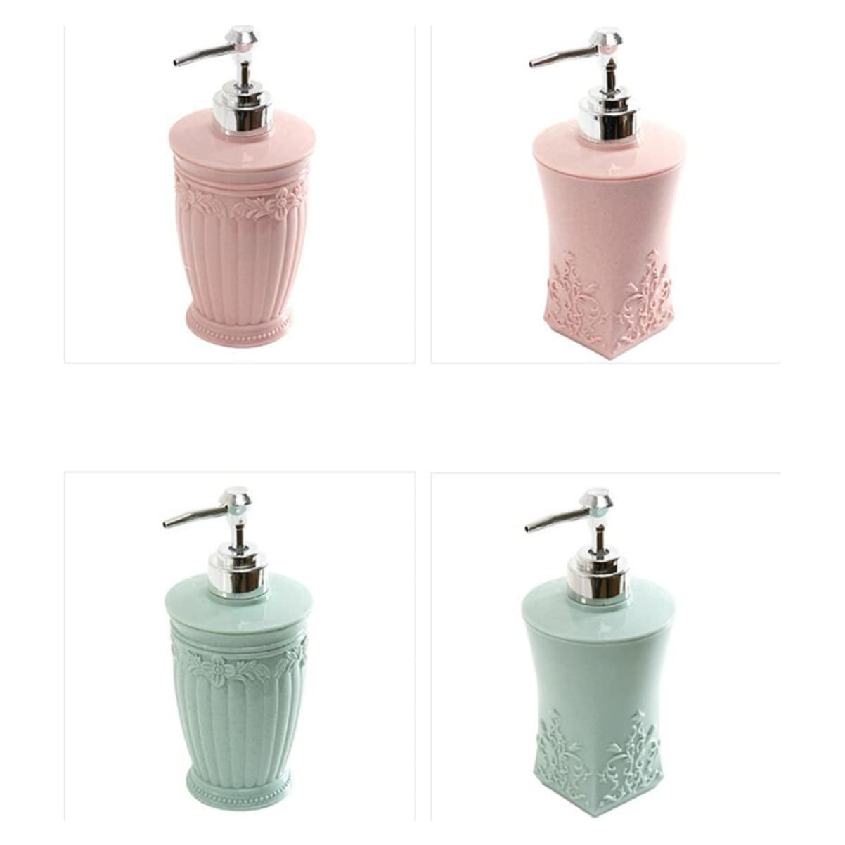 2pcs empty shower shampoo conditioner dispenser hand soap bottle pump lotion bottle empty lotion bottles body wash pump bottle lotion dispensers travel square empty pump 4