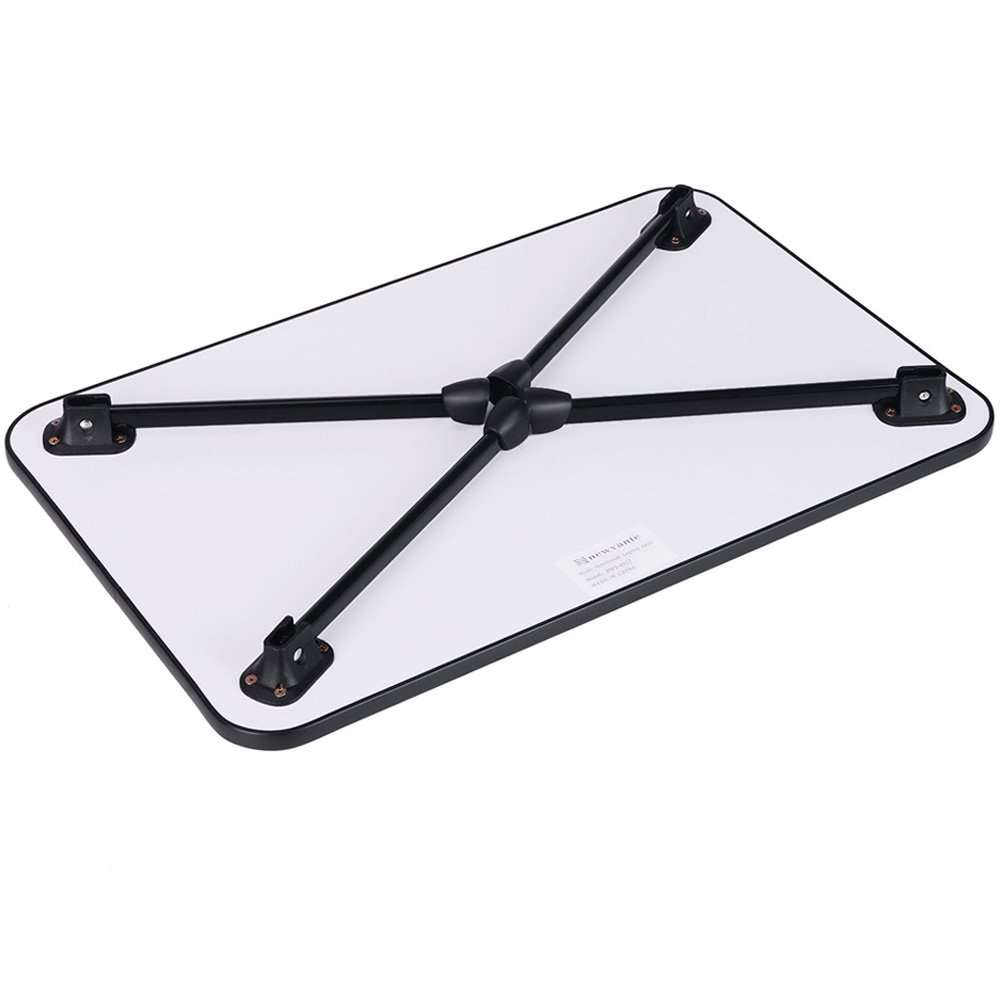 Large Bed Tray Nnewvante Multifunction Laptop Desk Lap Desk Foldable Portable Standing Breakfast Reading Tray Holder for Couch Floor for Adults/Students/Kids Black 6