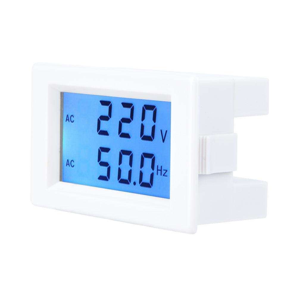 Yencoly AC Voltmeter, Two-Wire LCD Screen Voltage Volt Meter Digital AC Voltmeter Display Tester Electric Testing Equipment AC Voltmeter(AC80-300V1) 3