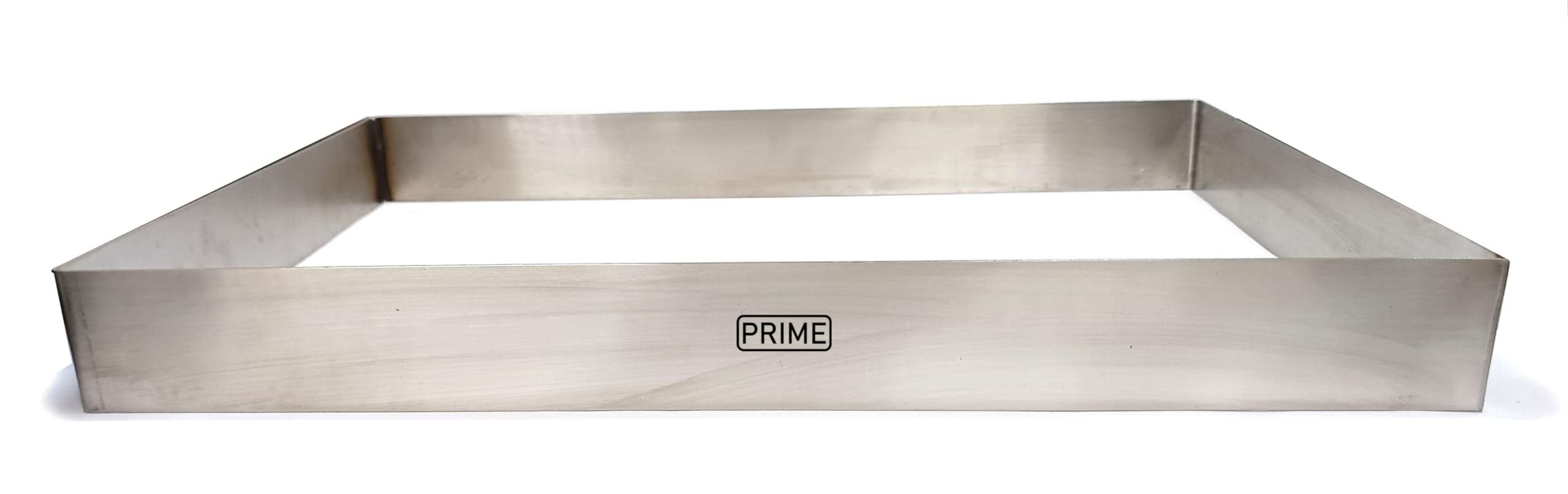 Prime Bakers and Moulders Stainless Steel Rectangle Cake Ring, Fondant Cutter Mousse and Pastry Moulds (15x12 Inch) 4