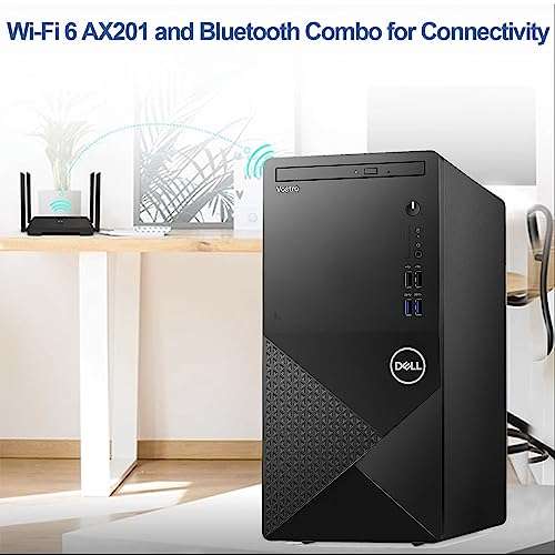 Dell Vostro 3910 Desktop Computer | 16GB RAM | 1TB PCIe SSD | 12th Gen Intel Core i3-12100 Processor | Intel UHD Graphics 730 | WiFi 6 | DVD-RW | Display Port | HDMI | Windows 11 Pro 4