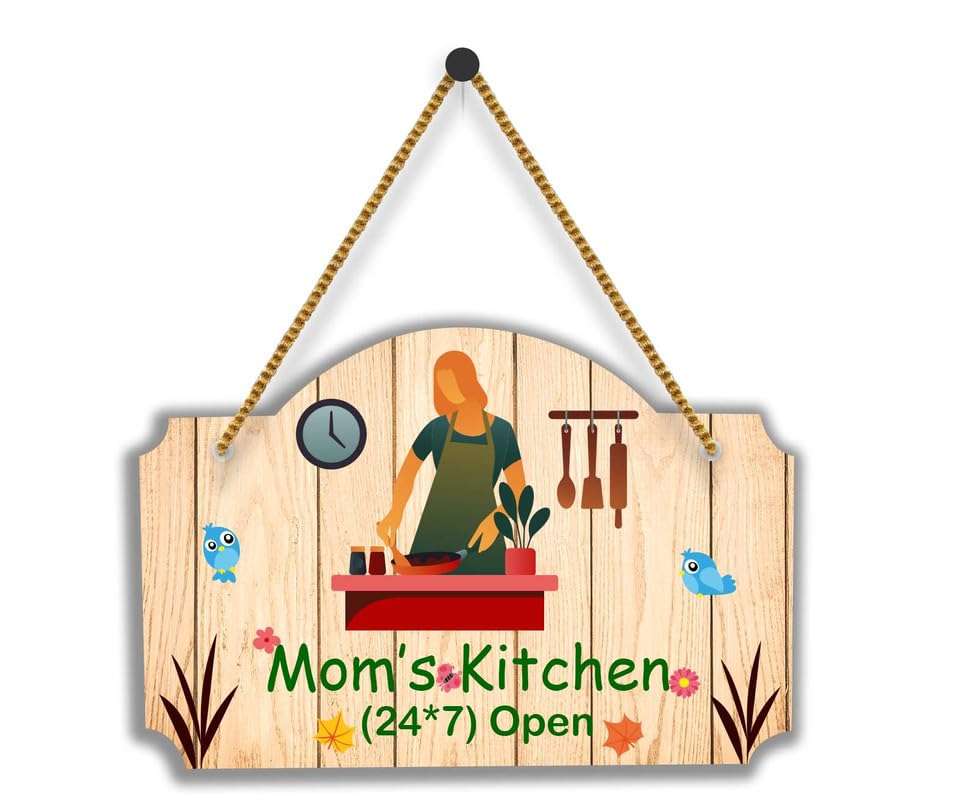SAF paintings UV Lamined Mdf Wall Hanging ||Mom's Kitchen Beautiful Home Decoration Wall Hanging||SA-WHAHM-20 1