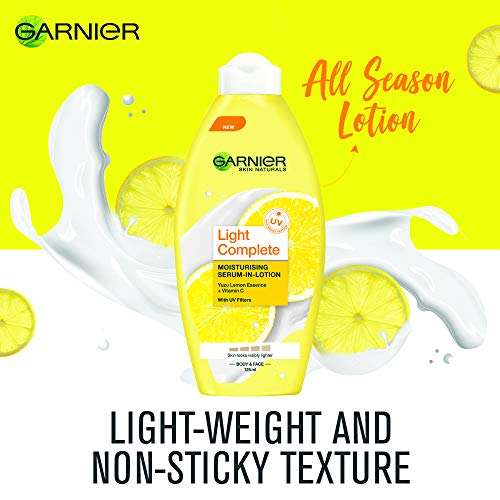 Garnier Skin Naturals Light Lotion, 250ml and Garnier Skin Naturals Sun Control SPF 15 Daily Moisturiser, 50ml 4