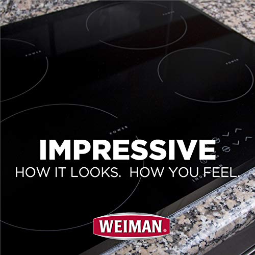 Weiman Cook Top Scrubbing Pads – Gently Clean and Remove Burned-on Food from All Smooth Top and Glass Cooktop Ranges, 3 reusable pads 2