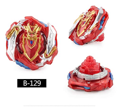 Bey Battle Burst Evolution Attack Gyro Metal Fusion Battling Tops with 4D Launcher Battle Set 2 in 1 4