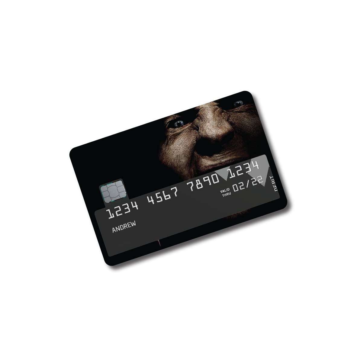 DOTME® Printed Super Horror Design Skin Card Stickers for Debit Cards/Credit Cards/ATM Front Side Sticker 1