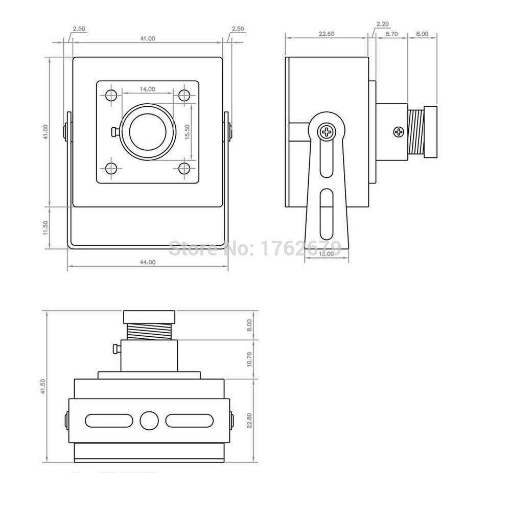 WorldCare® 2.8Mm : Cctv Usb Camera 0.3Mp Vga 640X480 30Fps Video Ov7725 Camera For Project Video Capture 3
