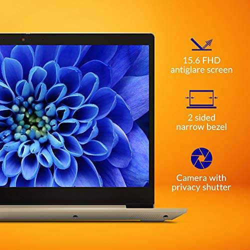 Lenovo IdeaPad Slim 3 Intel Core i3 10th Gen 15.6" (39.62cm) HD Thin and Light Laptop (8GB/1TB HDD/Windows 11/Office 2021/2Yr Warranty/3months Game Pass/Platinum Grey/1.7Kg), 81WB01BCIN 2