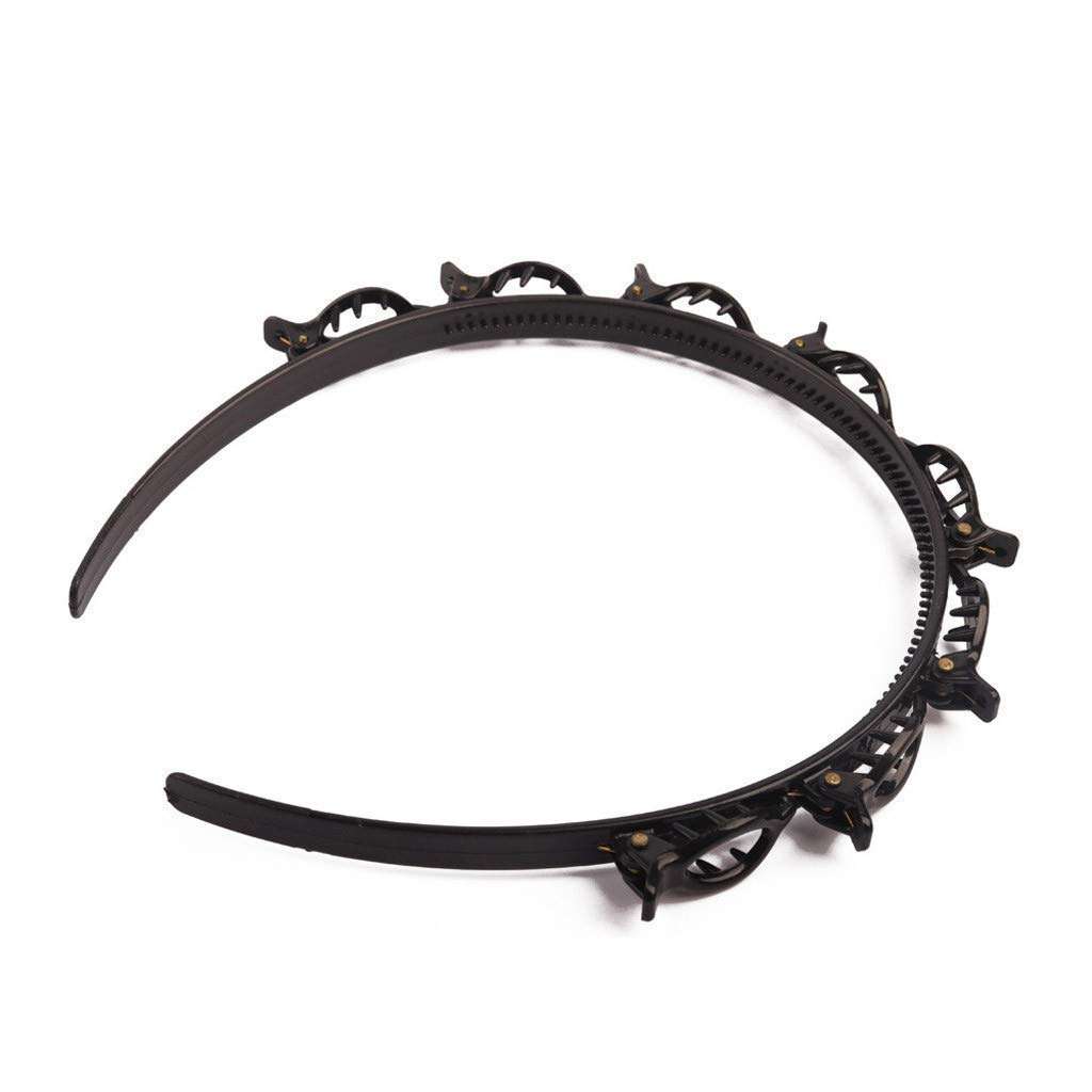 MANSTE ENTERPRISE Hair Styling Twist Plait Clip Front Hair Twister Headbands for Knitting (Pack of 1) 4