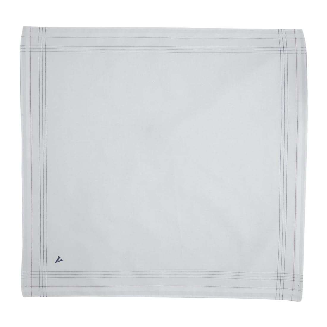 Van Heusen Cotton Men's Casual Style Handkerchief (Pack Of 3) (8904241906379_Uae5623_One Size_White) 2