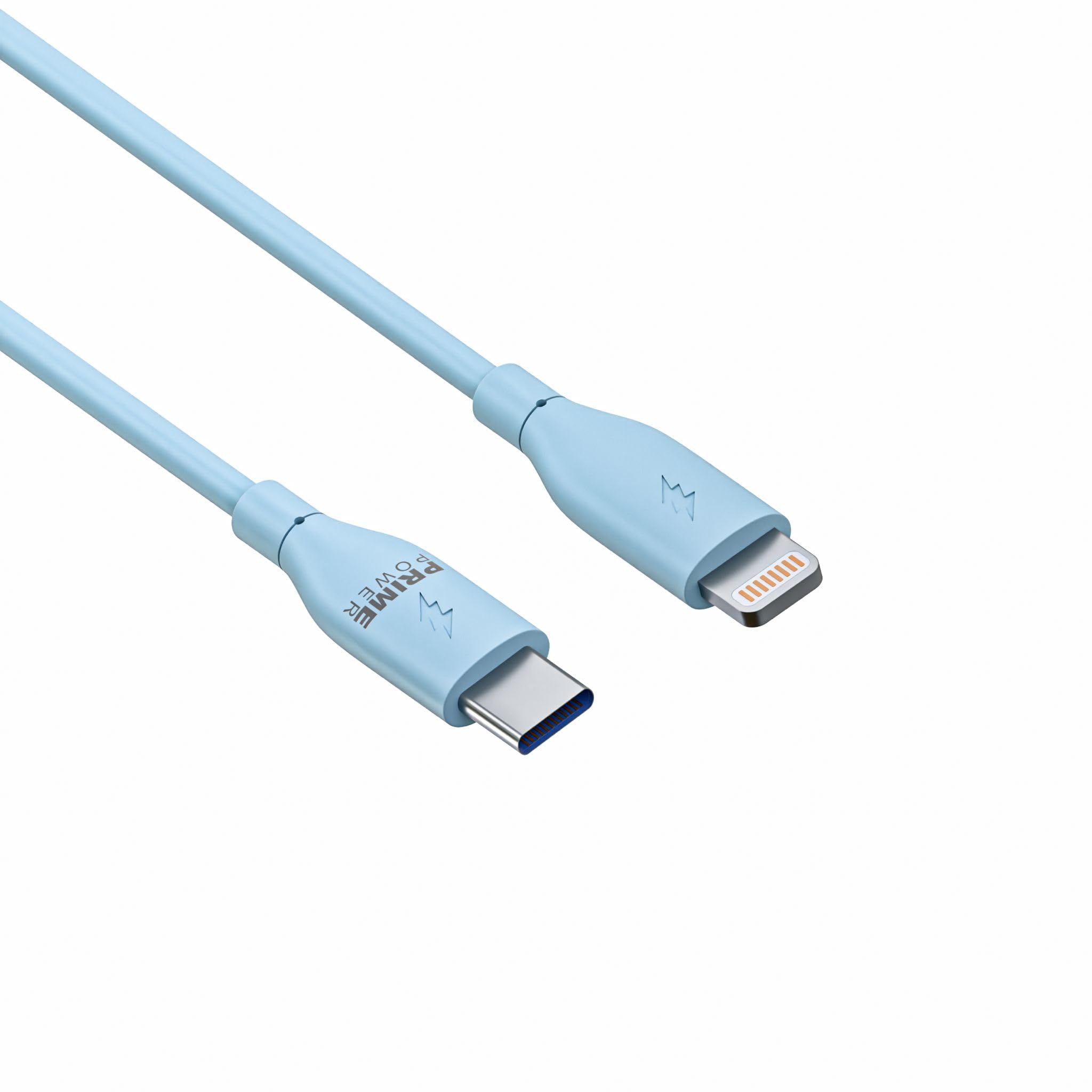 PRIME POWER Regular Cable, Type-C to Lightning (Blue) 1