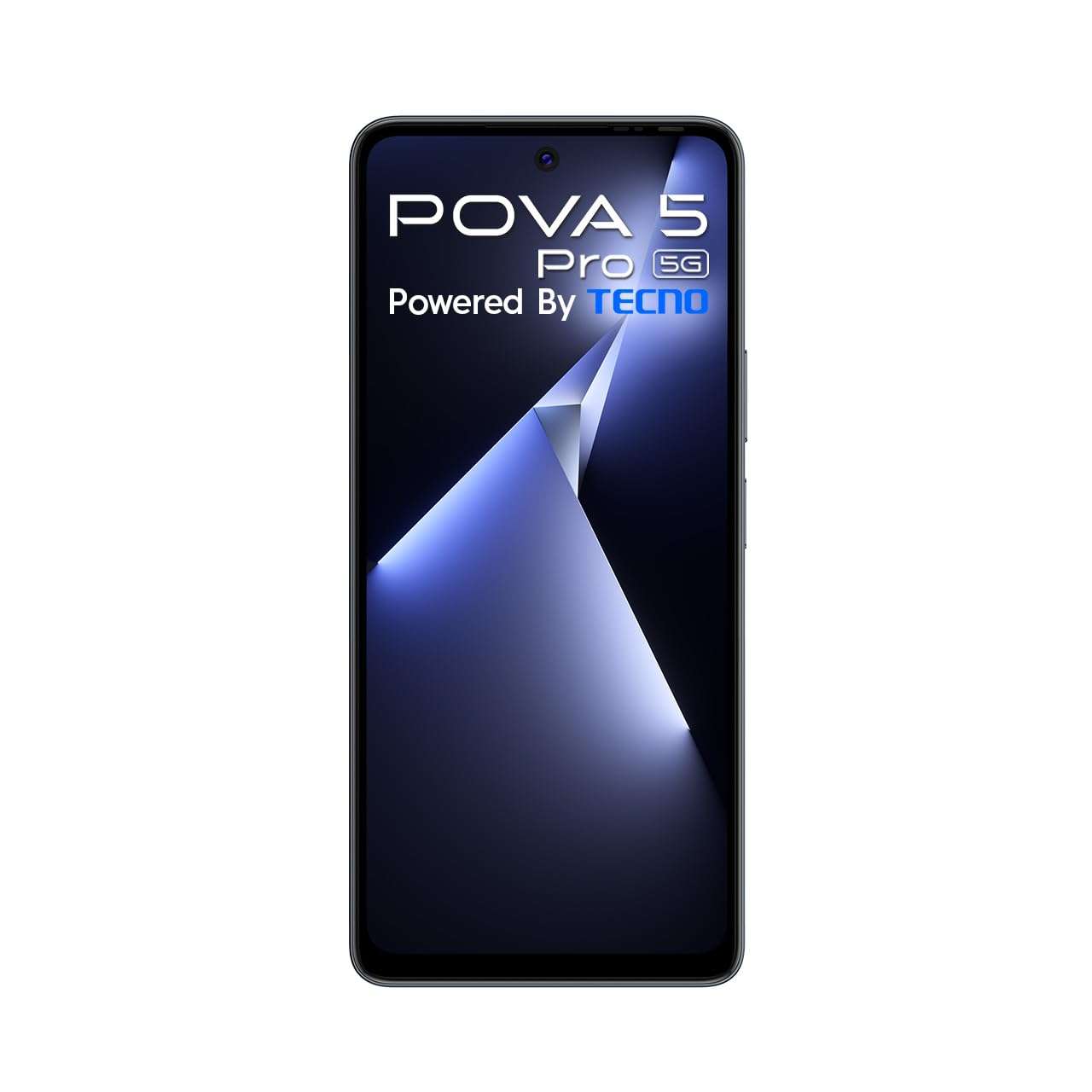 Pova 5 Pro 5G (Dark Illusion, 8GB RAM,128GB Storage)| Segment 1st 68W Ultra Fast Charging | 50MP AI Dual Camera | India's 1st Multi-Colored Backlit ARC Interface | 6.78”FHD+ Dot-in Display 2