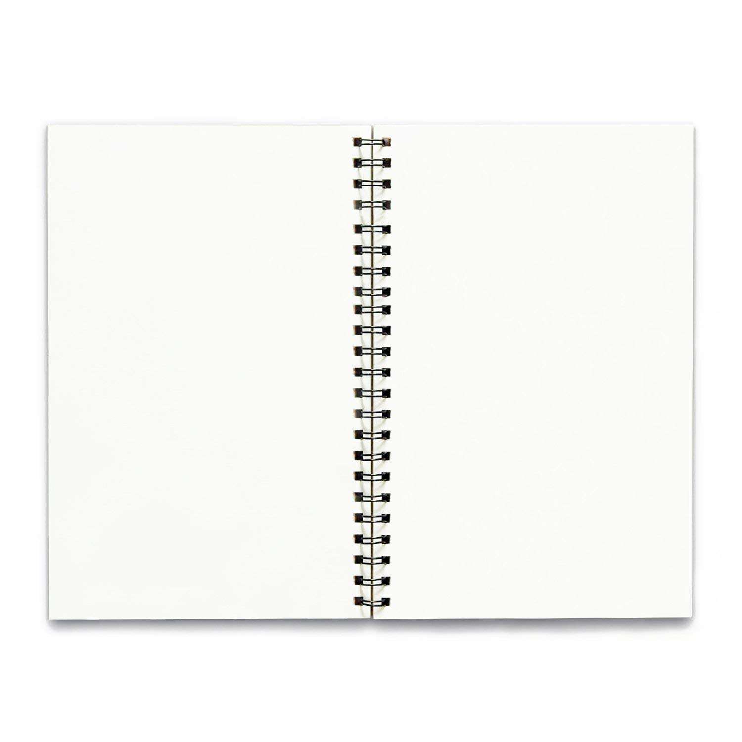 Epheriwala Initial Name J Spiral Notebook - A5 Size, 75 GSM Unruled, Matt Laminated Soft Cover (300 GSM) 5