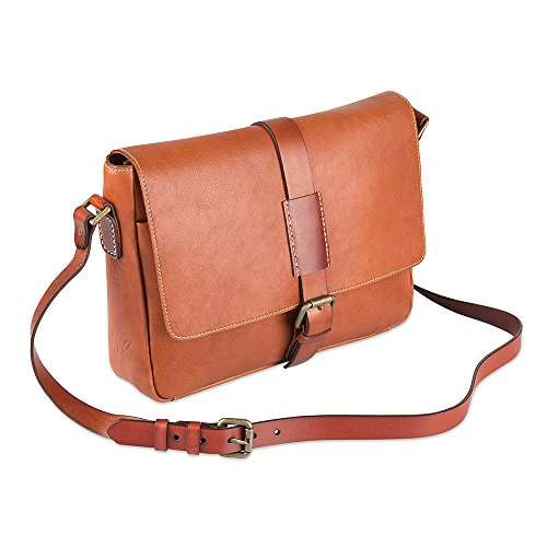 Rohit Bal Unisex Leather Saddle Bag 3