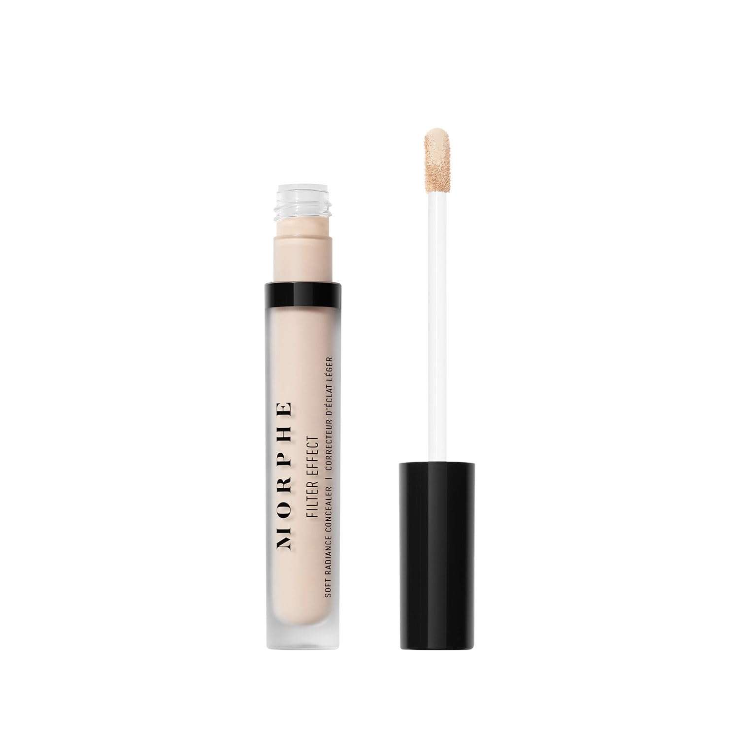 Morphe Filter Effect Soft Radiance Concealer - Buildable Coverage Liquid Concealer Face Makeup with Hyaluronic Acid & Pomegranate Extract & a Natural Radiant Finish - Light 2 (Cool) (0.12 fl oz) 1