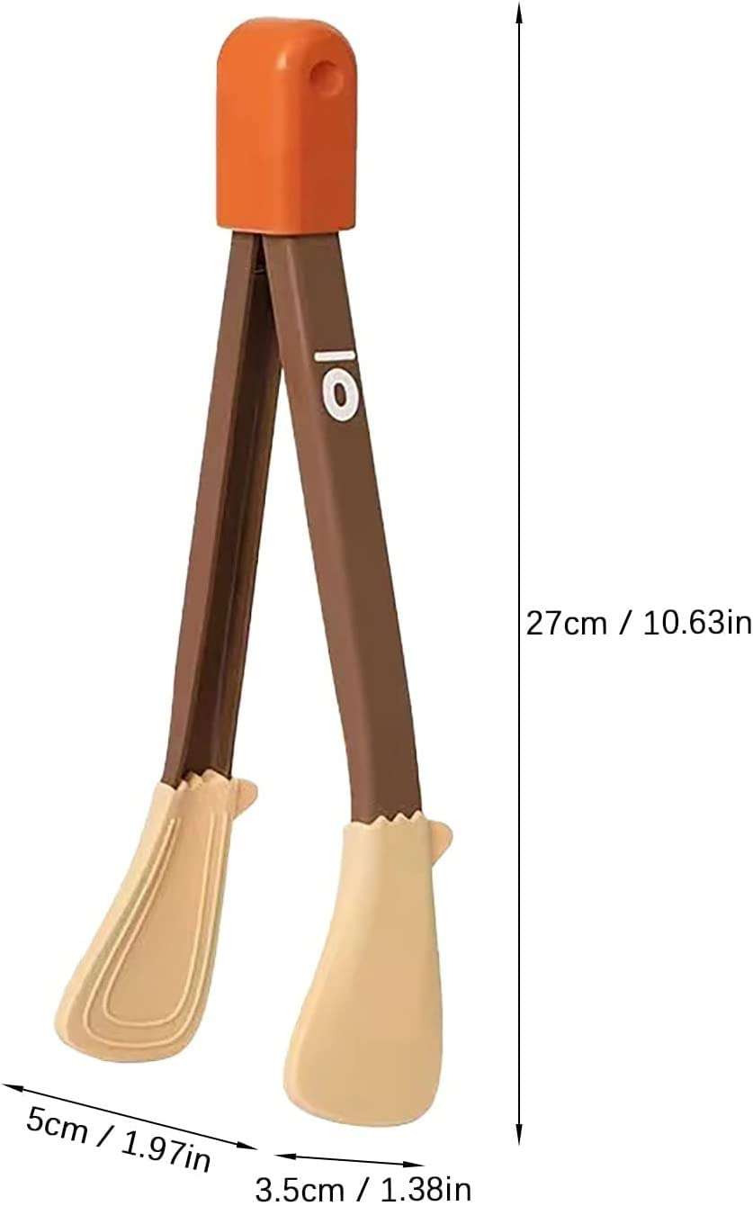 Food Clip Kitchen Tongs Premium Silicone Bisphenol Grill Cooking BBQ Locking Food Tongs Steak Clips Cooker Pots Set 6