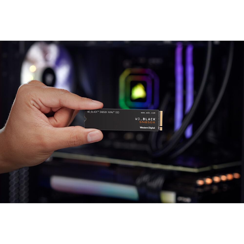 WD _BLACK SN850X 8TB NVMe PCIe 4.0 x4 M.2 Internal Gaming SSD 6