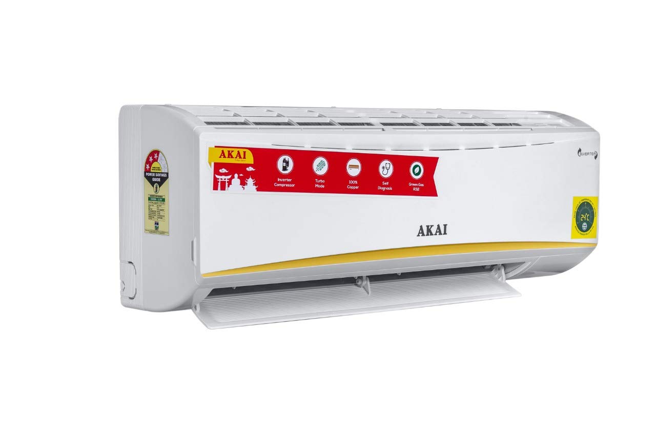 Akai 1.5 Ton 3 Star Split Inverter AC - White (AKSI-183GQA, Copper Condenser) 2