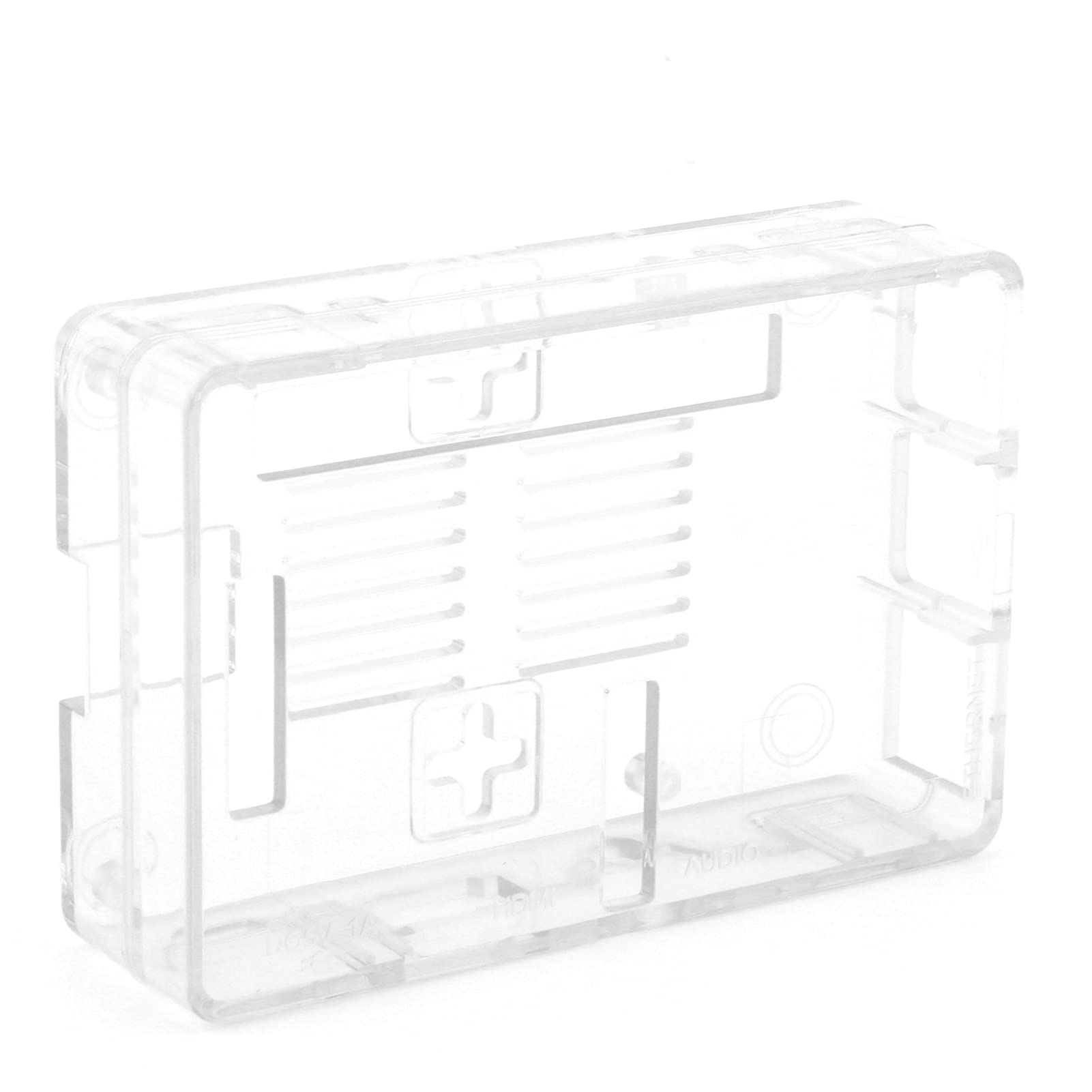 Transparent Case with CPU Cooling Fan, Protective Box, Frosted Transparent Protective Case 1