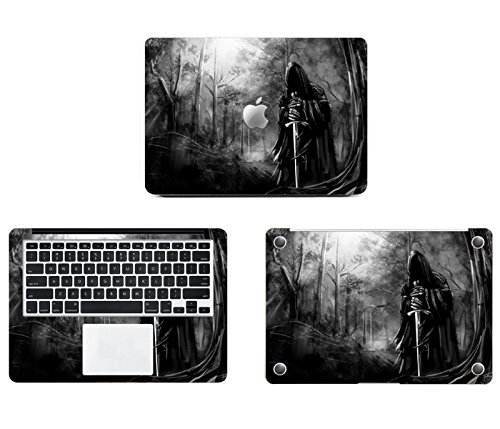 Theskinmantra Scary Dream Full Body Decal/Sticker/Vinyl for Apple MacBook Air 13, A Pack of 3 pcs 1