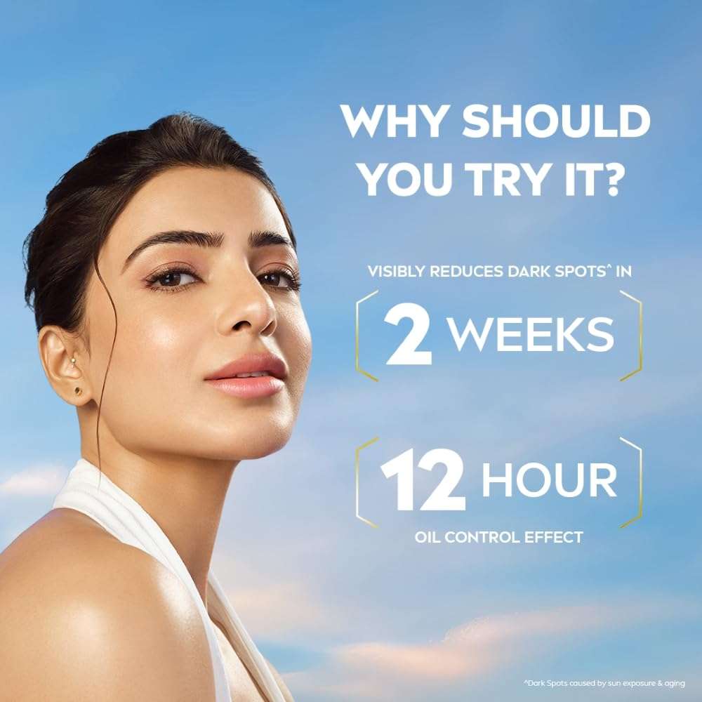 NIVEA Luminous Even Glow Oil Control Face Crème & Moisturiser Serum with Thiamidol (60X more effective than Vitamin C), Salicylic Acid, Hyaluronic Acid, Green Tree extracts for Dark Spots Reduction & Hydration| 10ml 4