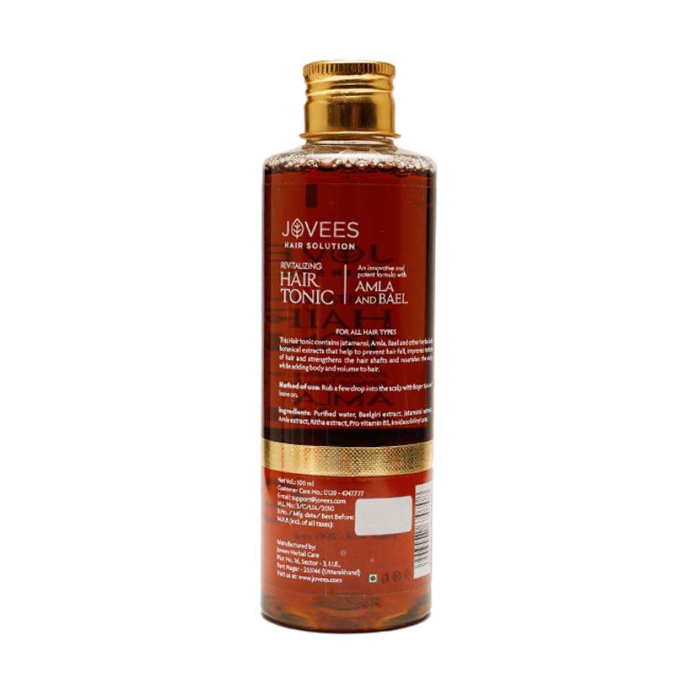 Jovees Herbal Revitalising Amla & Bael Hair Tonic | Gives Long, Strong & Thick Hair | For All Hair Types 200ml 2