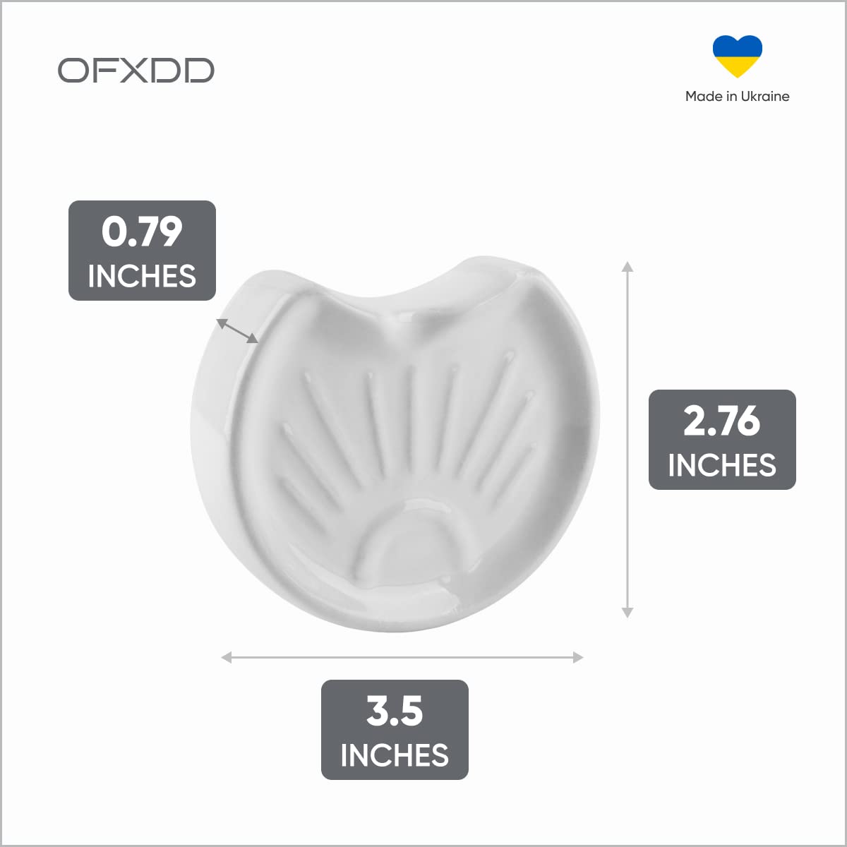 Pot Minder - Boil Over Preventer Disc - Ceramic Pot Watcher Disc for Stopper to Safeguard Your Cooking with Boil Control Technology, for Milk, OFXDD 3