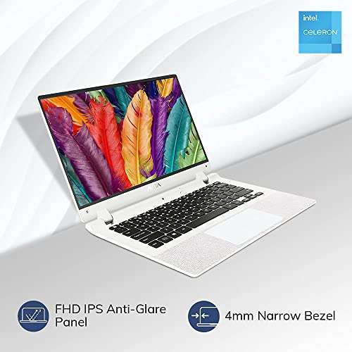 AVITA Essential Refresh NE14A2INC44A-MW 14-inch/35.56 cm(Intel Celeron-N4020/4GB/256GB SSD/Windows 10 Home/FHD/Integrated Graphics), Matt White 2