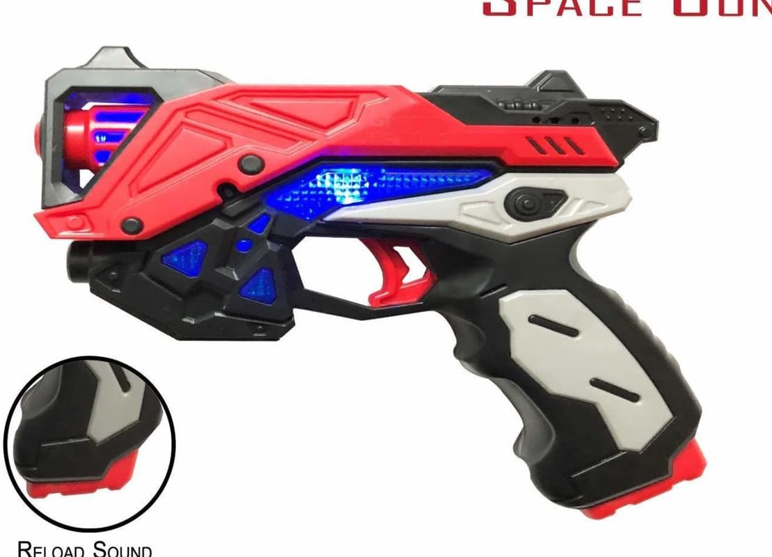 Barodian's Manual Soft Bullet Shooting Pistol Toy for Kids - Multicolor ABS Plastic & Rubber - Safe & Fun Outdoor/Indoor Play 3