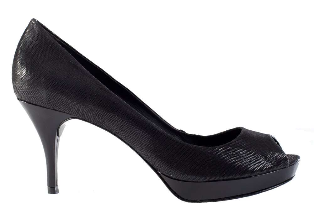 Zofie Women's LUCIA Black Raindrop Suede Pump 10 M US 4