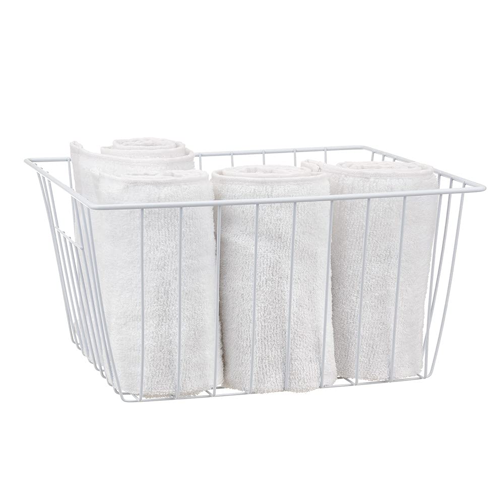 Y.Z.Bros Freezer Storage Organizer Baskets, Household Refrigerator Chest Organization with Built-in Handles for Cabinets, Pantry, Closets, Bedrooms 5