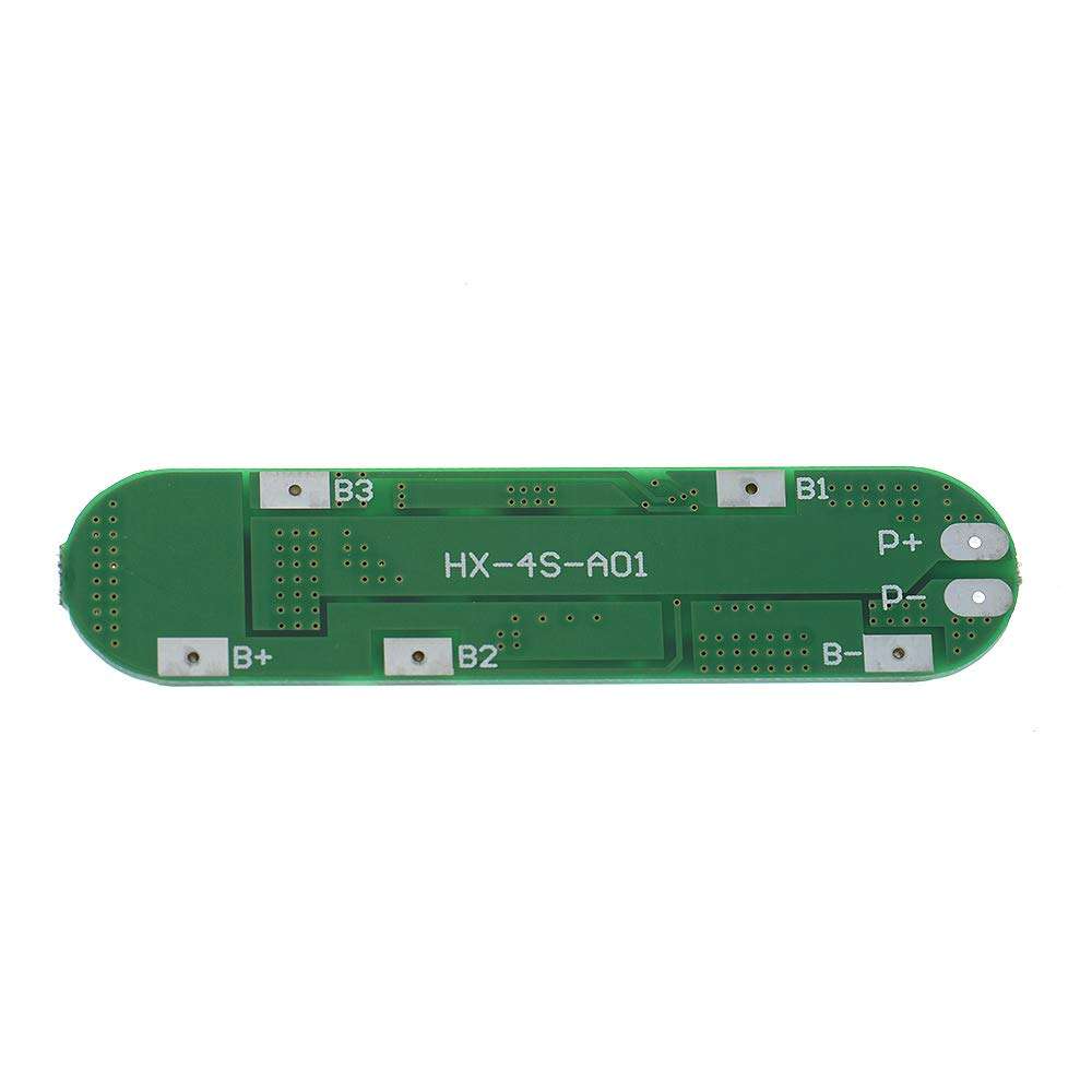 Anmbest 2PCS 4S 14.4V 14.8V 16.8V 5A 18650 Charger PCB BMS Protection Board for Li-ion Lithium Battery Cell 5