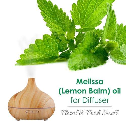 Melissa (Lemon Balm) oil(Melissa officinalis) 100% Pure & Natural With Dropper 50ml 4