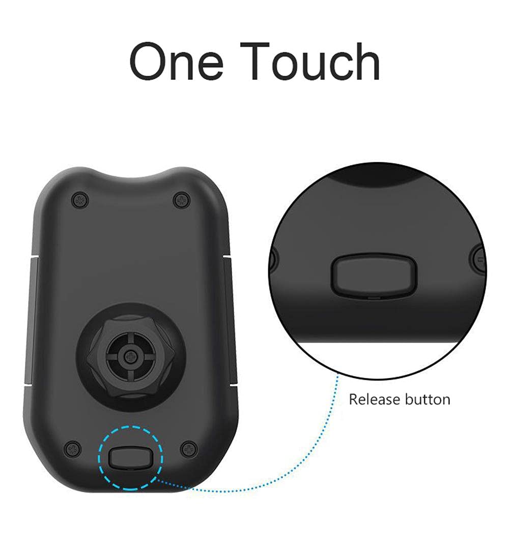 MAOBLOG Rear View Mirror Holder Cell Phone Magnetic Car Mount 2 Pieces Clip and Magnet Air Vent Cradle Free Combination Adjustable Mount Stand for iPhone 12/11/X Max/XR/X,Samsung Galaxy S10/S9/S8 Etc. 6